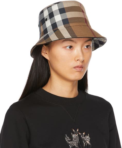 burberry nova check-trimmed bucket hat|Burberry Nova Check Bucket Hat .